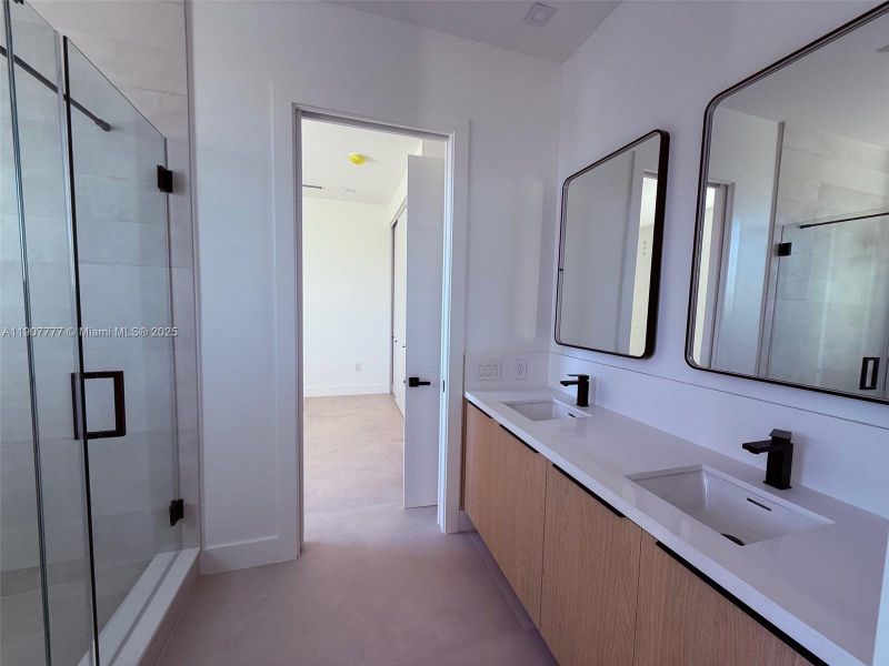 Furnished interior view inside a new home in , Surfside (Image 8).