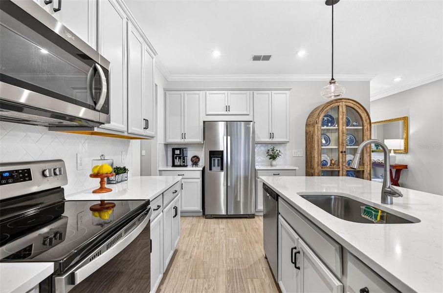 Furnished interior view inside a new home in The Preserve at La Paloma, Sun City Center (Image 17).