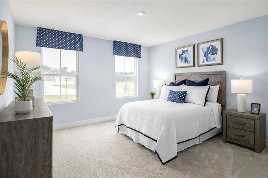 Furnished interior view inside a new home in Berkeley Villas, Spartanburg (Image 16).
