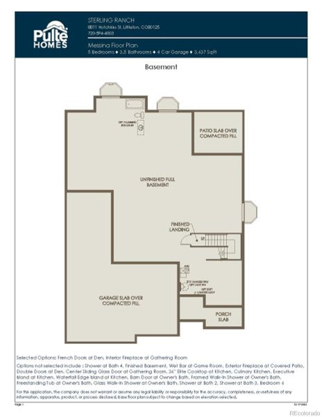 Basement Floorplan