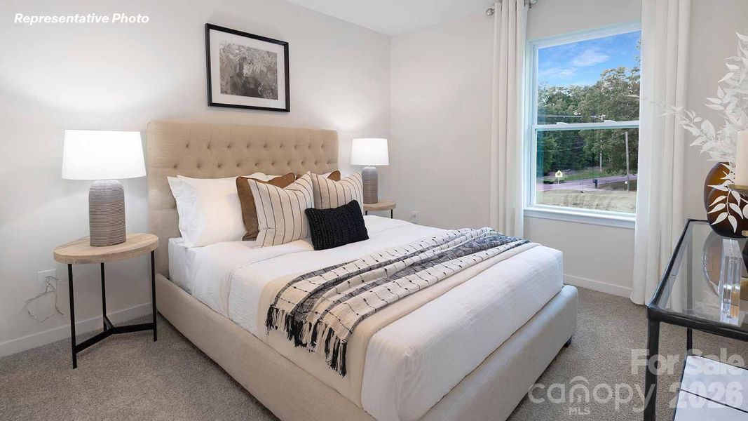 Furnished interior view inside a new home in Clark Creek Landing, Lincolnton (Image 21). Furnished interior view inside a new home in Clark Creek Landing, Lincolnton (Image 21).