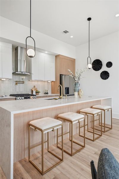 Furnished interior view inside a new home in , Houston (Image 10).