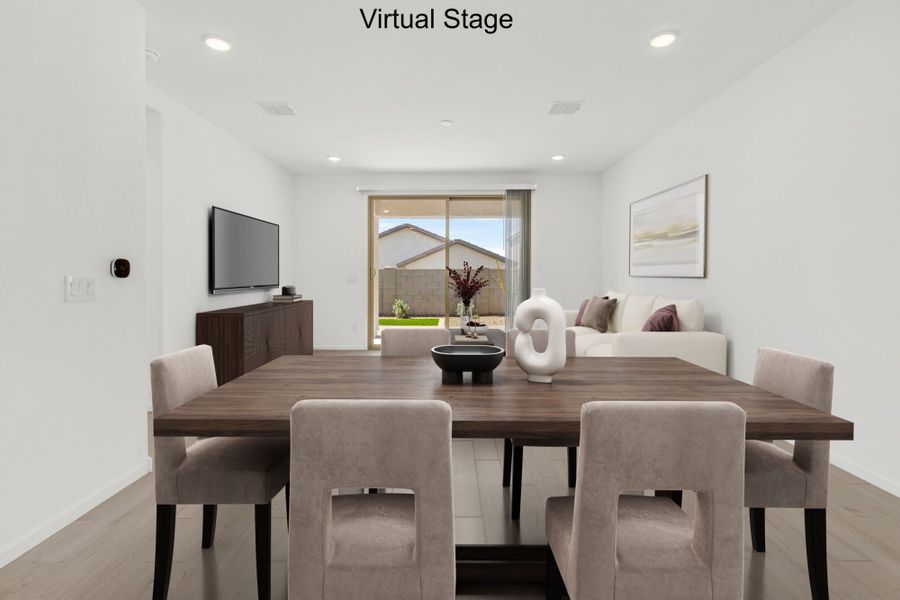 Furnished interior view inside a new home in Blackhawk, Tucson (Image 7). Furnished interior view inside a new home in Blackhawk, Tucson (Image 7).
