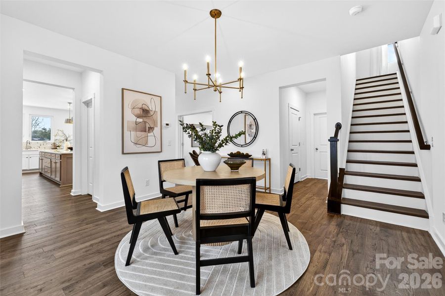Furnished interior view inside a new home in Morrow Brook, Albemarle (Image 7).