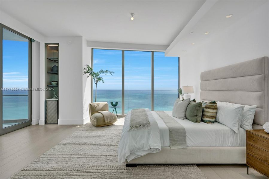 Furnished interior view inside a new home in The Estates at Acqualina, Sunny Isles Beach (Image 11). Furnished interior view inside a new home in The Estates at Acqualina, Sunny Isles Beach (Image 11).