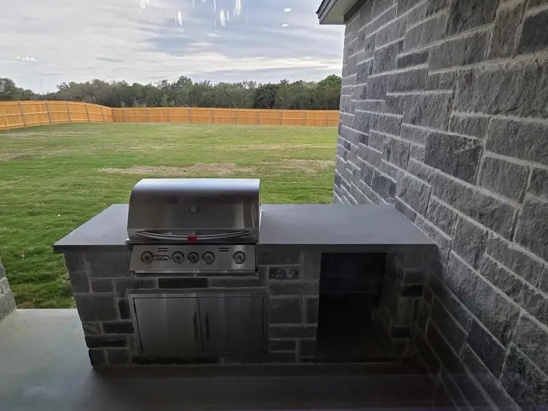 View of patio / terrace featuring area for grilling View of patio / terrace featuring area for grilling