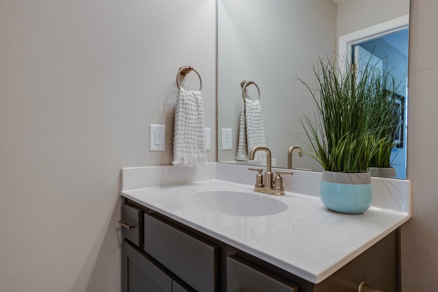 Representative furnished interior of a home built from the Annapolis by Parkside Builders in Oxford Station, Gallatin (Image 25).