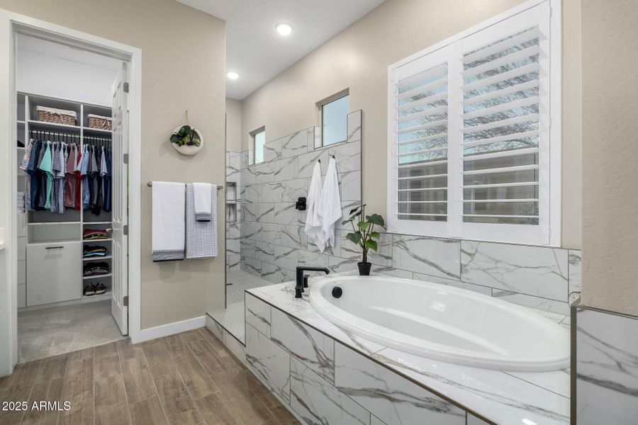 Primary Bath with soaking tub