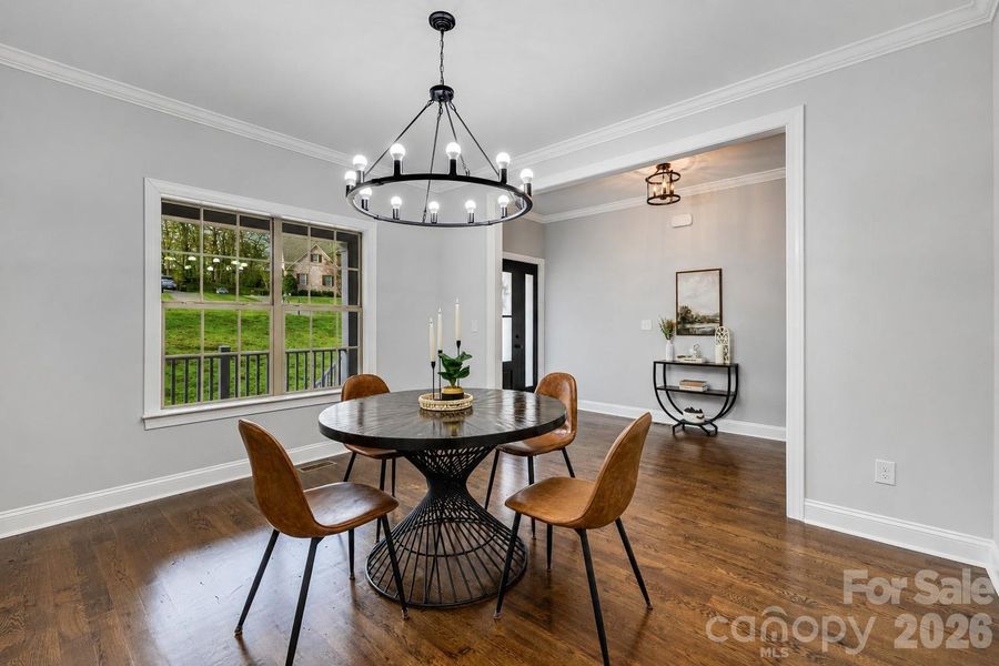 Furnished interior view inside a new home in , Gastonia (Image 8).
