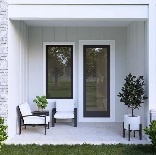 The Thornhill Outdoor Living Area The Thornhill Outdoor Living Area