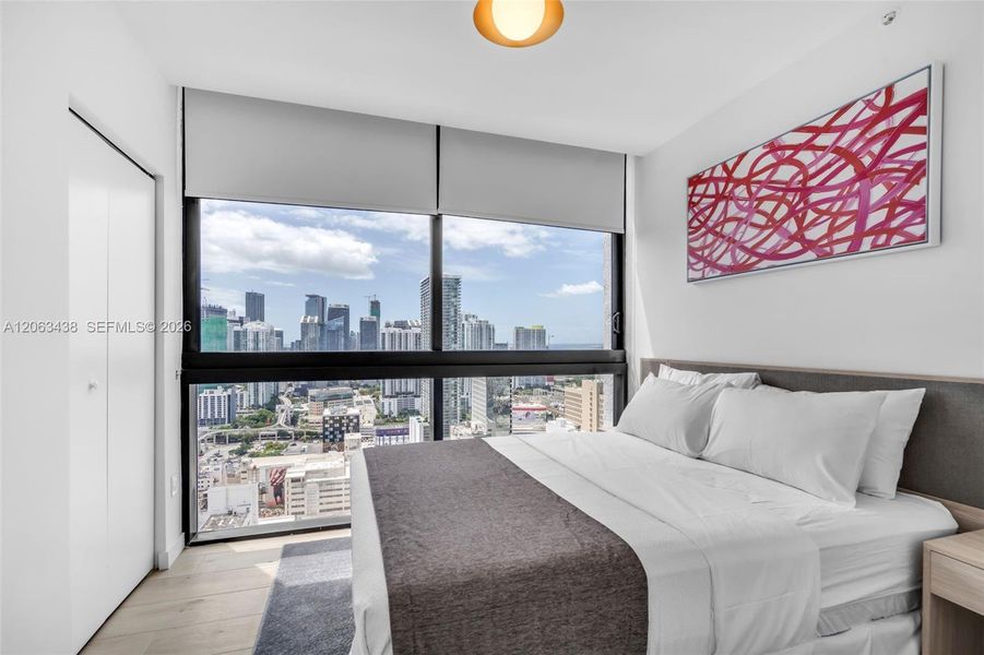 Furnished interior view inside a new home in , Miami (Image 33).