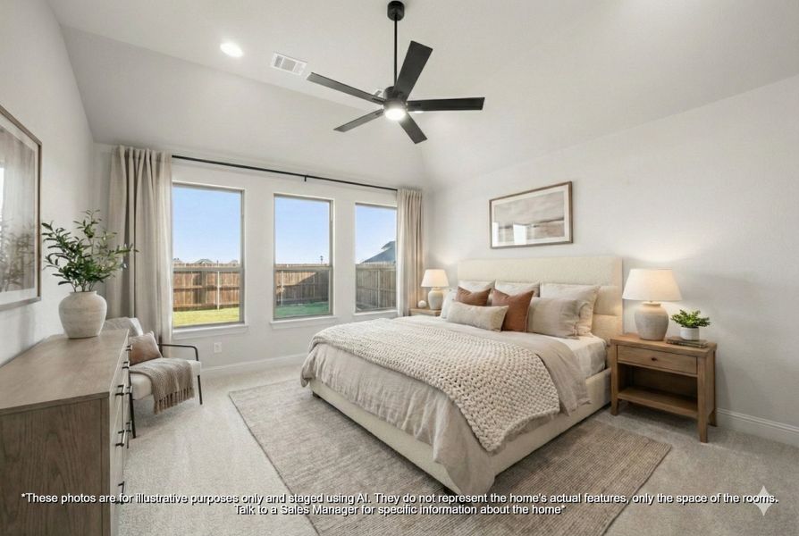 Furnished interior view inside a new home in Hayes Crossing, Midlothian (Image 5). Furnished interior view inside a new home in Hayes Crossing, Midlothian (Image 5).