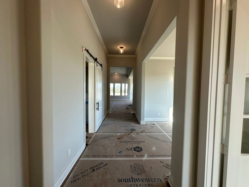 In-progress construction of a new home in Fannin Ranch, Leonard, TX (Image 10).