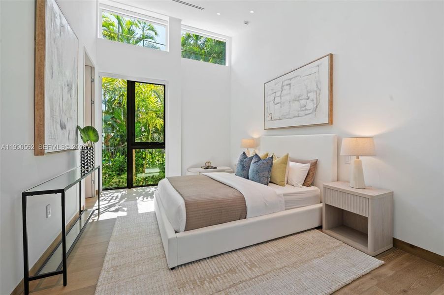 Furnished interior view inside a new home in , Coral Gables (Image 33).