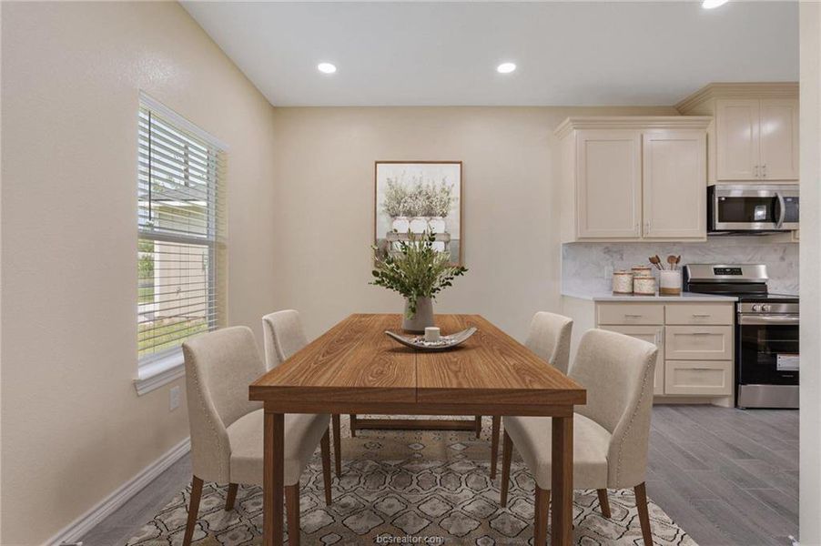 Furnished interior view inside a new home in , Bryan (Image 11).