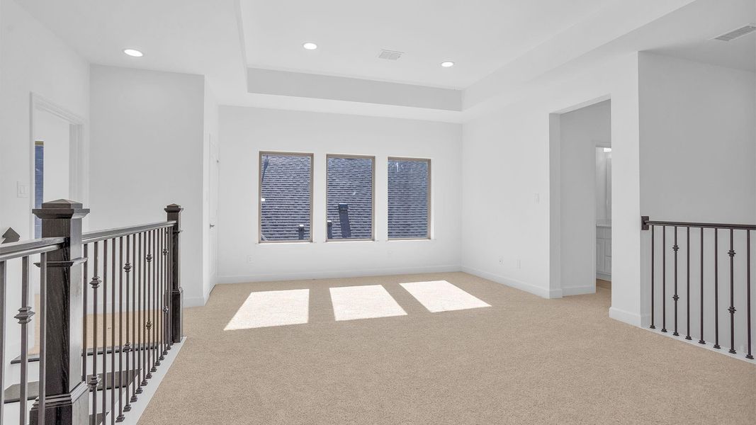 Spacious, unfurnished interior of a new home in Grange 50', Katy (Image 15). Spacious, unfurnished interior of a new home in Grange 50', Katy (Image 15).