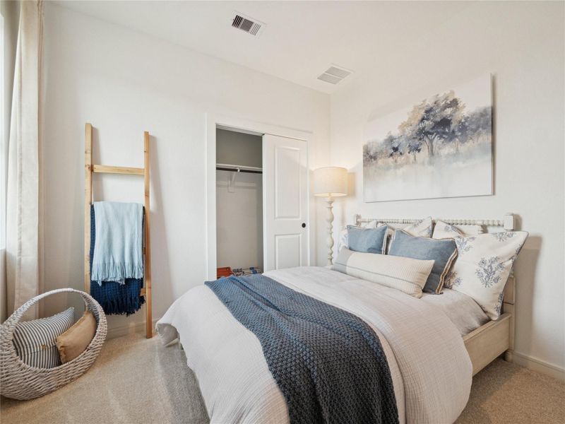 Bedroom 2 (*Photo not of actual home and used for illustration purposes only.) Bedroom 2 (*Photo not of actual home and used for illustration purposes only.)