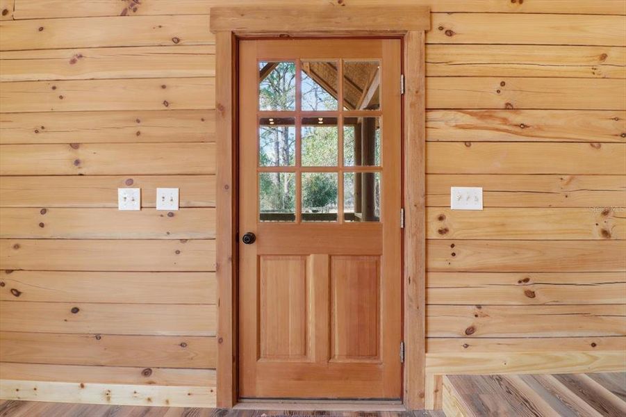 Exterior details and patio area of a home in , Inverness (Image 19).