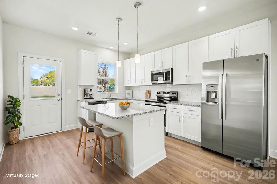 Furnished interior view inside a new home in , Gastonia (Image 10). Furnished interior view inside a new home in , Gastonia (Image 10).