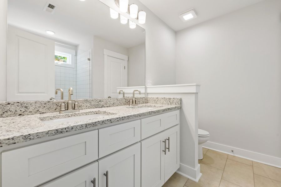 Furnished interior view inside a new home in , Charleston (Image 15).