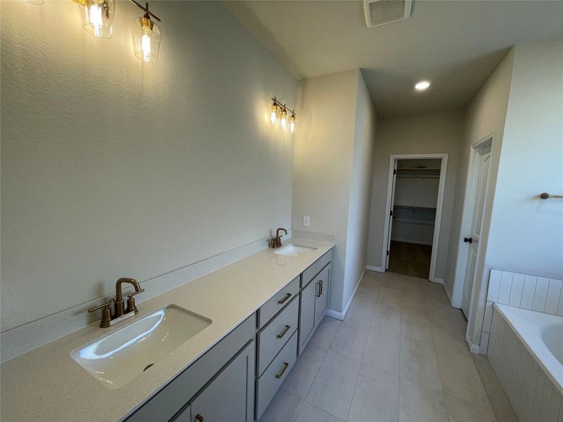 Furnished interior view inside a new home in Covered Bridge, Hutto (Image 8). Furnished interior view inside a new home in Covered Bridge, Hutto (Image 8).