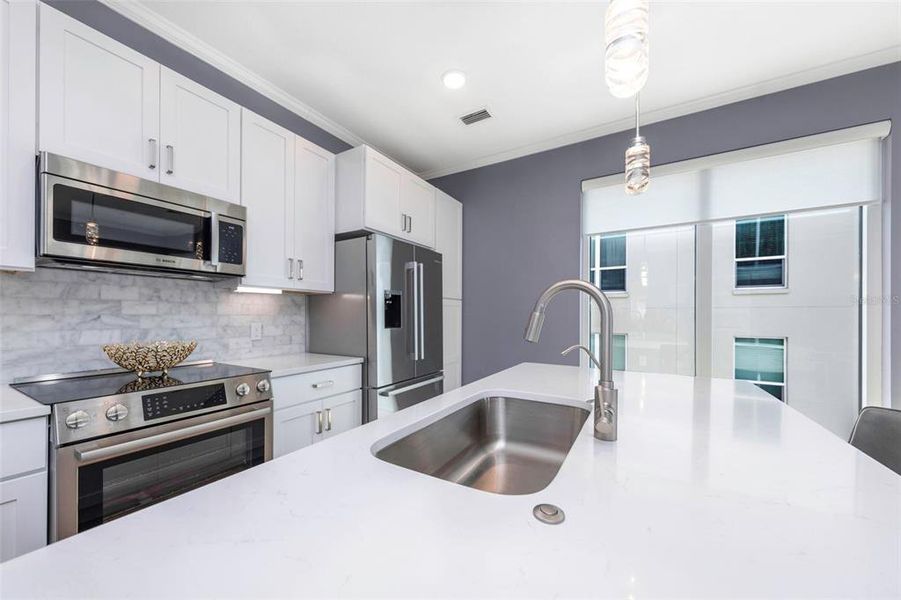 Furnished interior view inside a new home in Castille Urbana, St. Petersburg (Image 42).