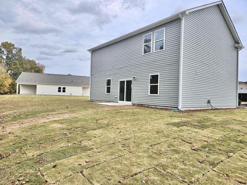 Representative exterior details of a home built from the Beacon by Starlight Homes in The Summit at Carters Station, Columbia (Image 2).