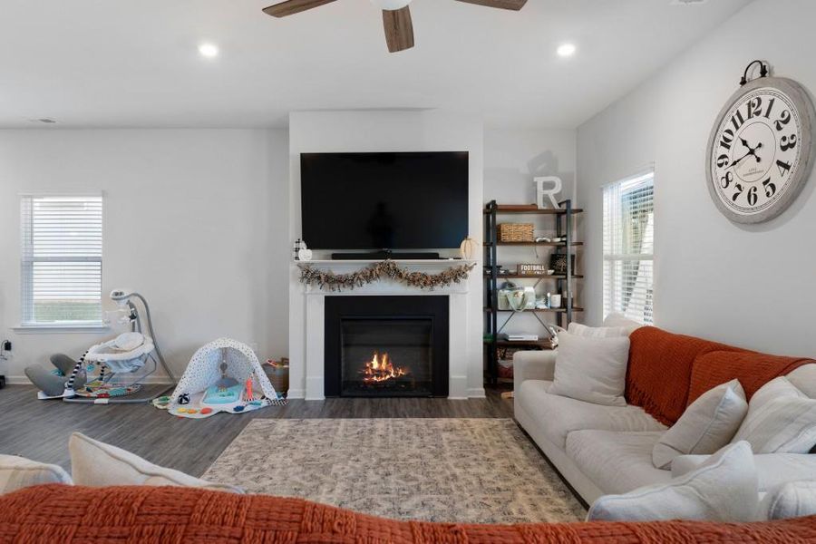 Furnished interior view inside a new home in Sycamore Crest, Calhoun (Image 23).
