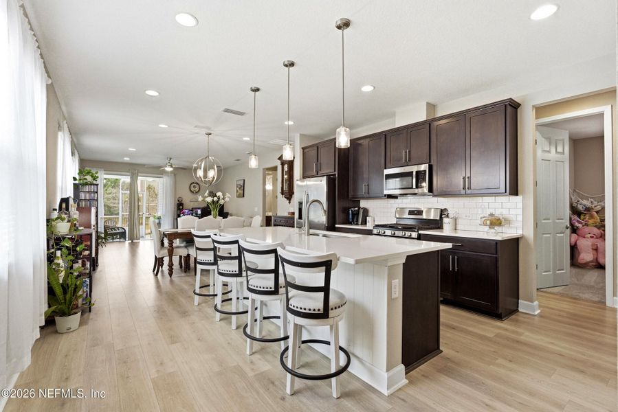 Furnished interior view inside a new home in Verano Creek, St. Augustine (Image 9).