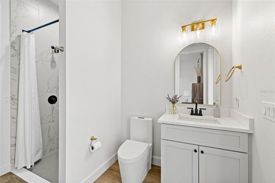 Furnished interior view inside a new home in , St. Cloud (Image 42).