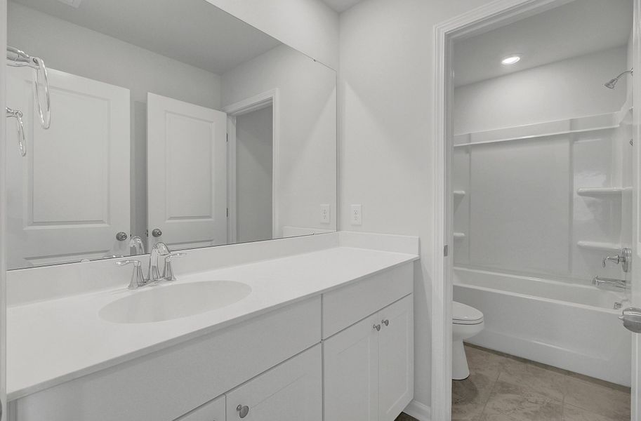Furnished interior view inside a new home in Heron's Walk at Summers Corner, Summerville (Image 8).