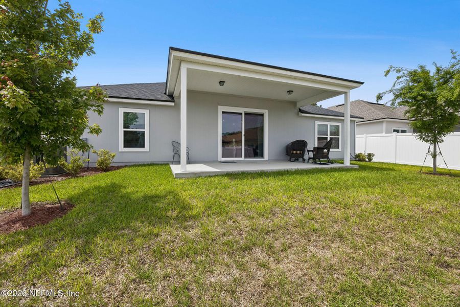 Exterior details and patio area of a home in , Yulee (Image 26). Exterior details and patio area of a home in , Yulee (Image 26).