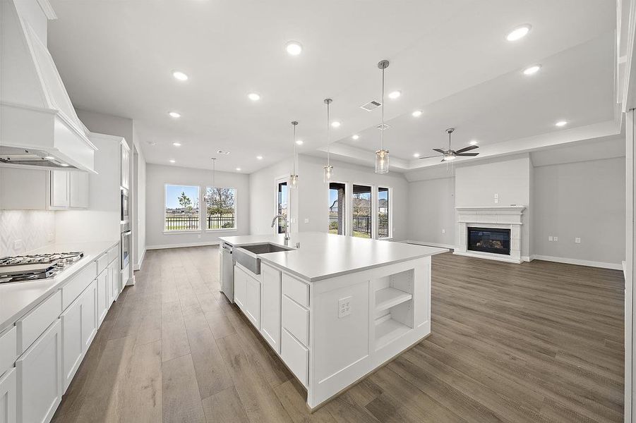 Representative furnished interior of a home built from the Dogwood by Caldwell Homes in Chambers Creek, Willis (Image 6). Representative furnished interior of a home built from the Dogwood by Caldwell Homes in Chambers Creek, Willis (Image 6).