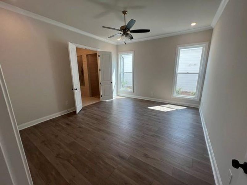 Spacious, unfurnished interior of a new home in Promenade at Sawnee Village, Cumming (Image 14).