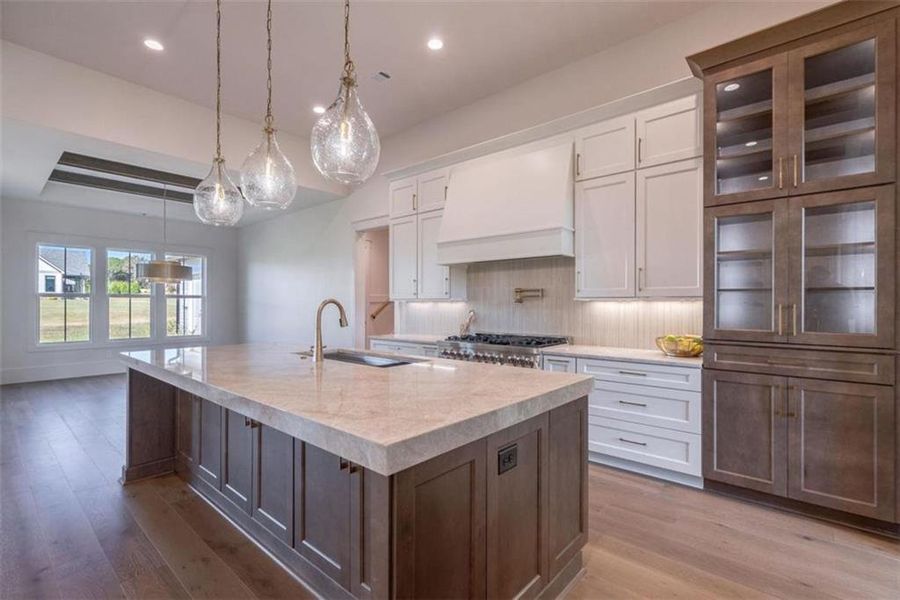 Furnished interior view inside a new home in , Greensboro (Image 32).