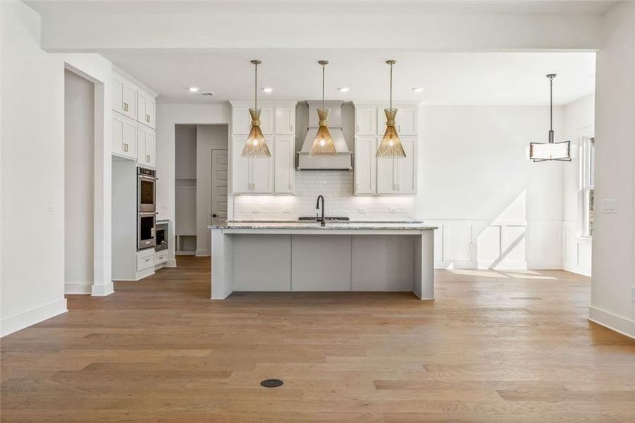 Furnished interior view inside a new home in Long Hollow Landing, Gainesville (Image 5).