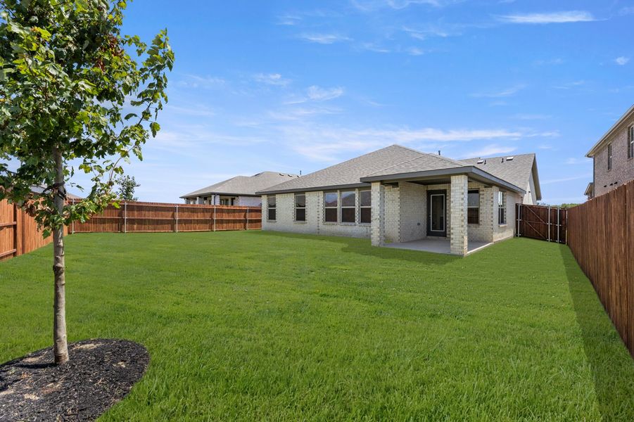 Front exterior of a new home in Northspur, Terrell, TX, highlighting curb appeal (Image 27).