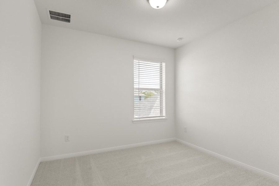 Representative unfurnished interior of a home built from the Elm by Pacesetter Homes in Blanco Vista, San Marcos (Image 25).