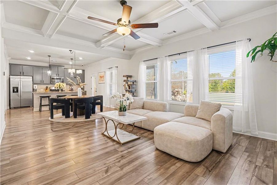 Furnished interior view inside a new home in Westgate Estates, Loganville (Image 25).