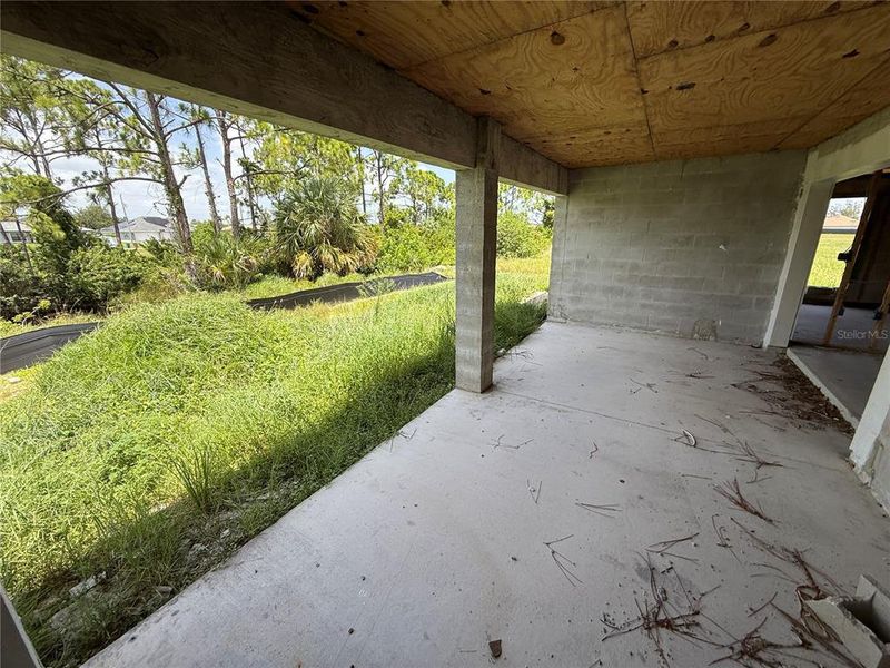 In-progress construction of a new home in , Cape Coral, FL (Image 12).