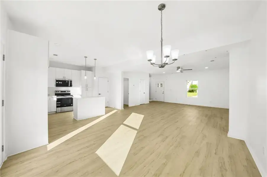 Spacious, unfurnished interior of a new home in , Stockbridge (Image 32). Spacious, unfurnished interior of a new home in , Stockbridge (Image 32).