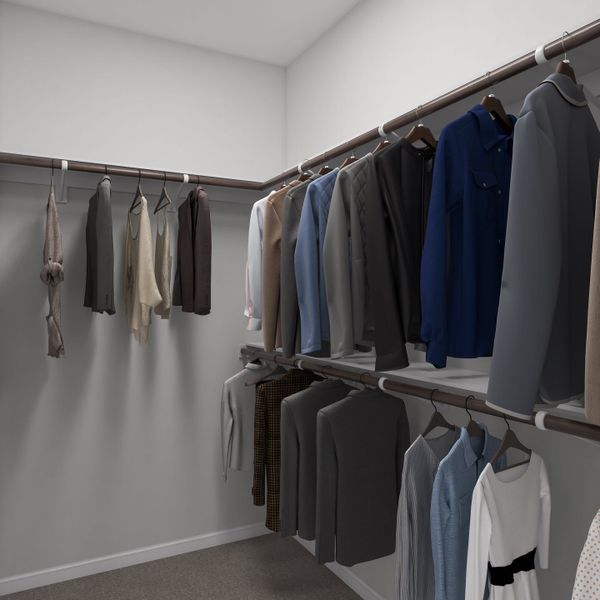 Representative interior finishes for a home built from the Windsor by Tri Pointe Homes in Lariat, Liberty Hill (Image 22).