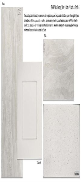 Sample of building materials used in homes in Leander Estates, Leander (Image 4).