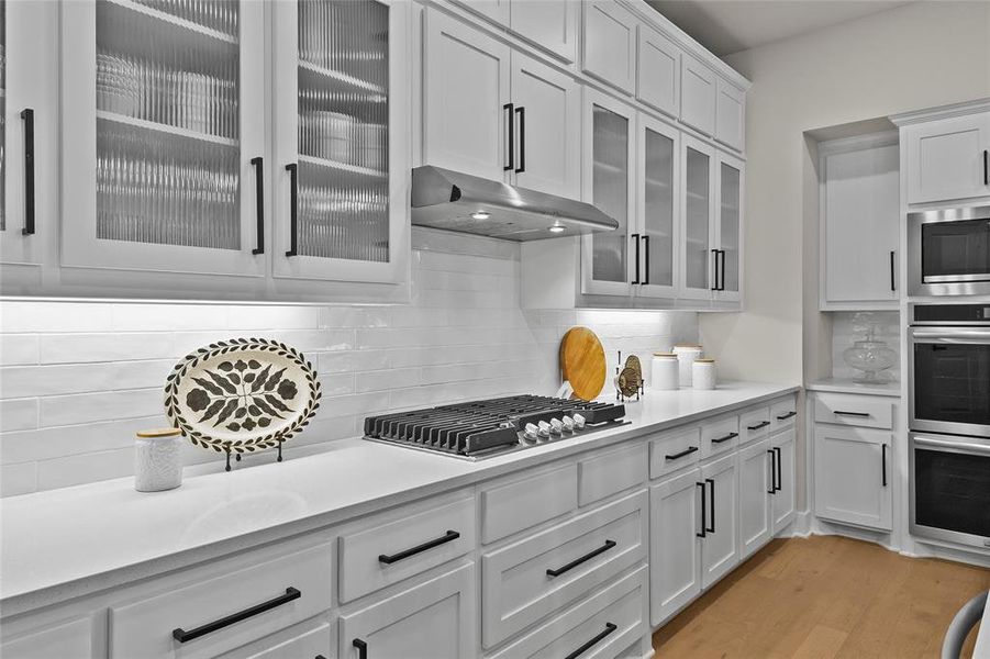 Furnished interior view inside a new home in Trinity Falls, McKinney (Image 6).