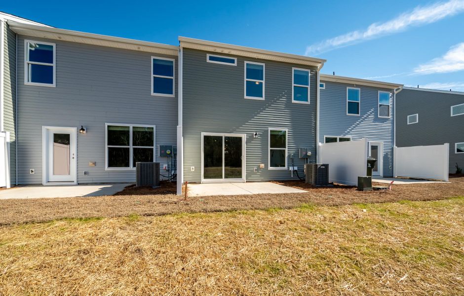 Exterior details and patio area of a home in The Landings at Montague, Goose Creek (Image 4).