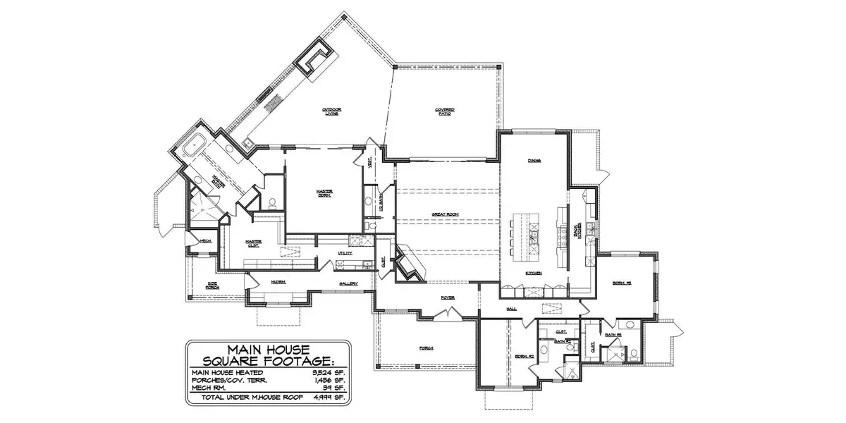 2D floor plan layout of this home in , Fredericksburg, TX (Image 3).