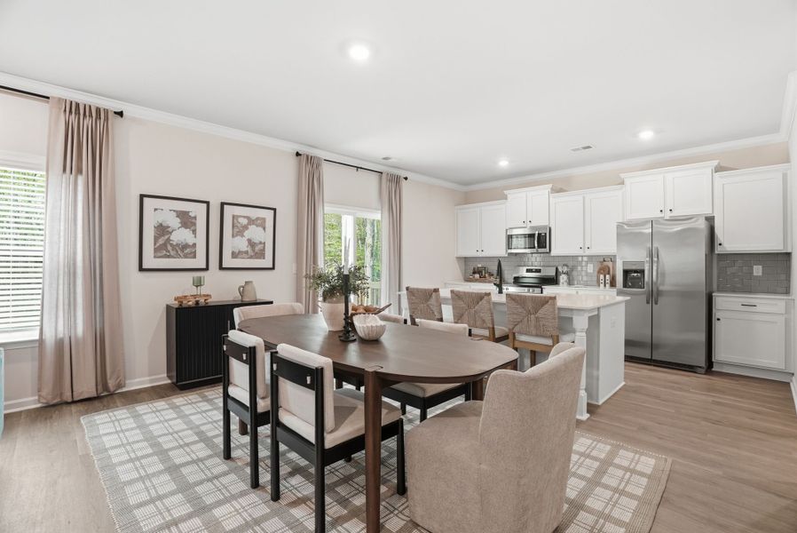Representative furnished interior of a home built from the Myrtle Select M by McGuinn Homes in Broadway Lake, Anderson (Image 14).