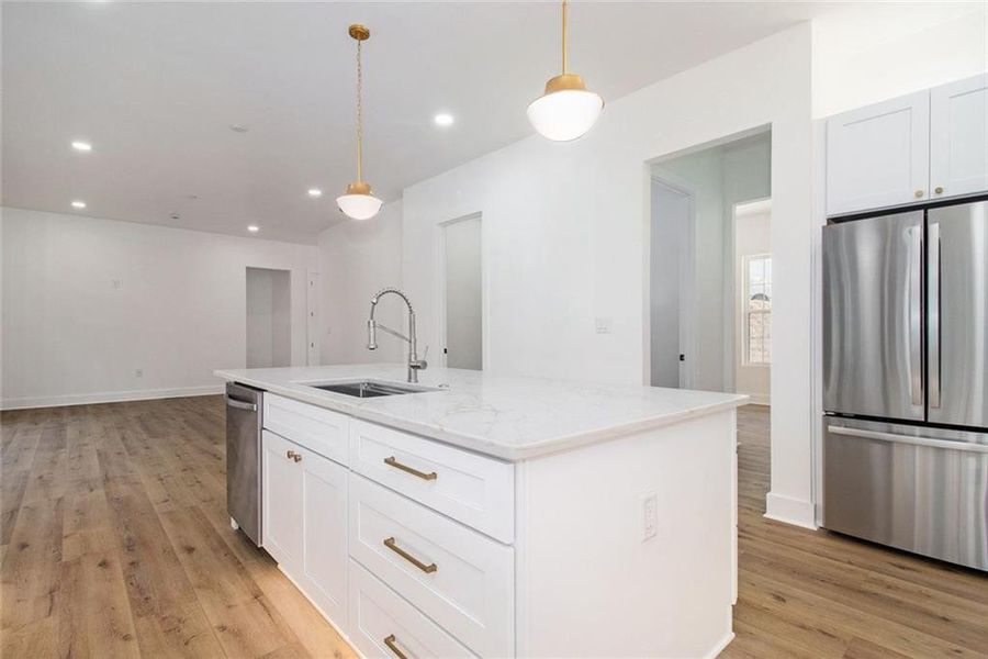 Furnished interior view inside a new home in , Dawsonville (Image 7). Furnished interior view inside a new home in , Dawsonville (Image 7).