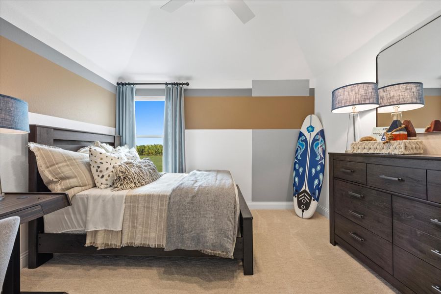 Furnished interior view inside a new home in Lake Shore Village, Rowlett (Image 31).