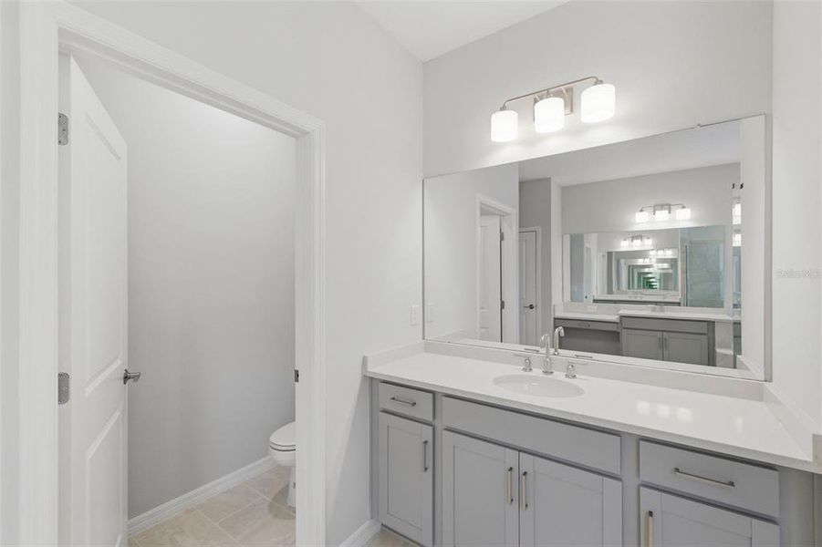 Furnished interior view inside a new home in Hammock at Two Rivers, Zephyrhills (Image 17).